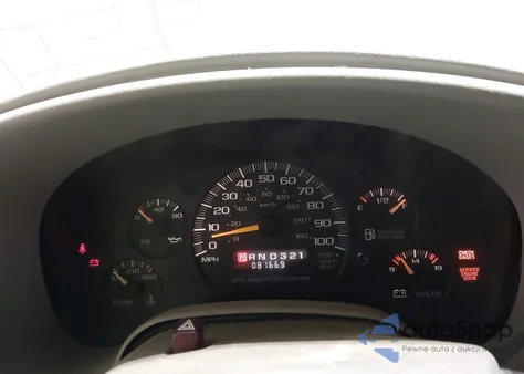 1996 Chevrolet Astro из США, поврежденный, VIN 1GNDM19W9TB147579